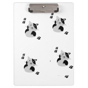 Cute Cat Mug Clipboard