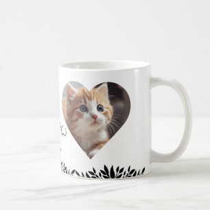 Cute cat  mug coffee