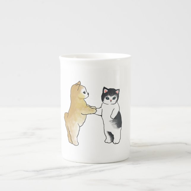 Cute Cat Mug Coffee Mug  (Front)