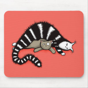 Cute Cat Mum Love Family Mouse Pad