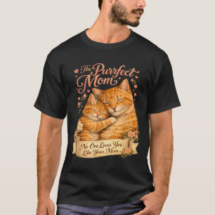Cute Cat Mum Mothers Day Design Cat Lover Mum Cute T-Shirt
