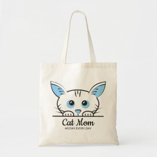 Cute Cat Mum Tote Bag