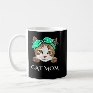 Cute Cat Mum Tshirt Kitten Cats Lover Funny Mother Coffee Mug