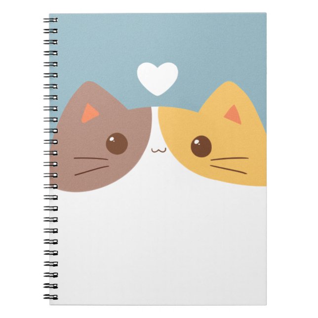 Cute Cat Notebook (Front)