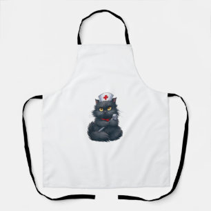 Cute Cat Nurse. Nurse Day Special Cat Nursing _3 Apron