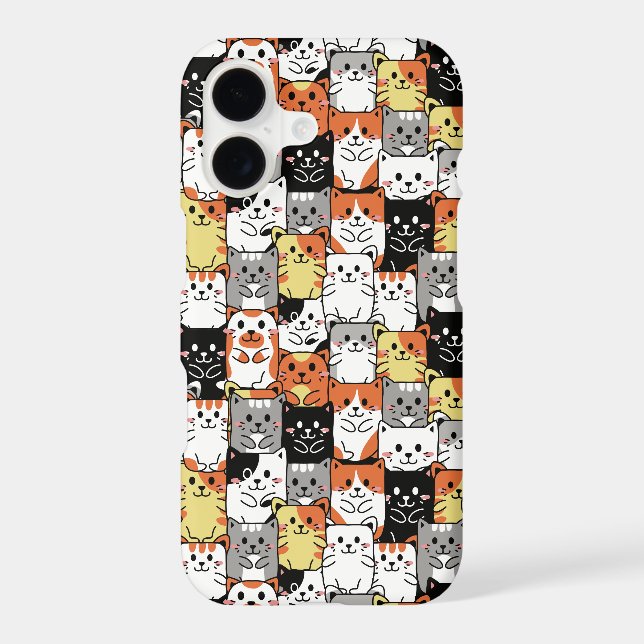 Cute Cat Pattern (Back)