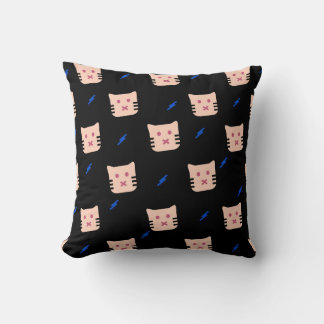 Cute Cat Pattern Cushion
