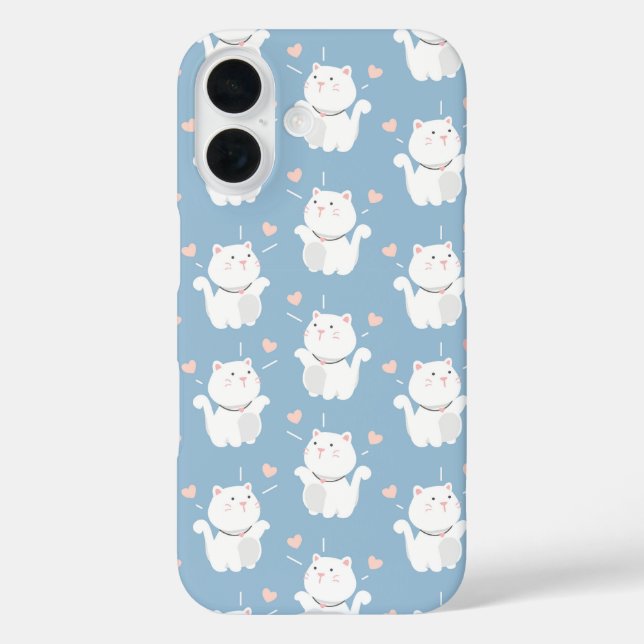 Cute cat pattern design Case-Mate iPhone case (Back)