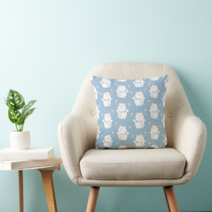 Cute cat pattern design cushion