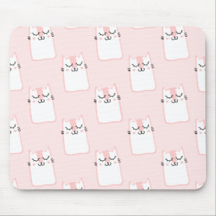 Cute Cat pattern Mouse Pad