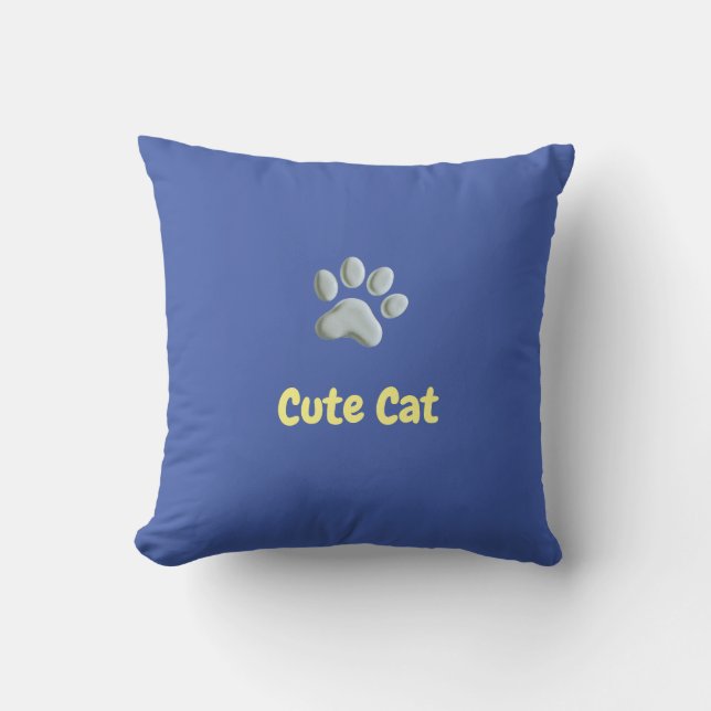 Cute cat paw cushion (Front)