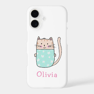 Cute Cat Personalised First Name
