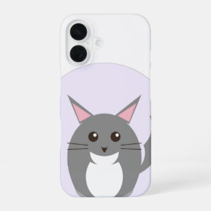 Cute Cat Phone Case   Kawaii Kitten Case iPhone16