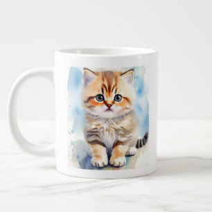 Cute Cat Photo Large Coffee Mug