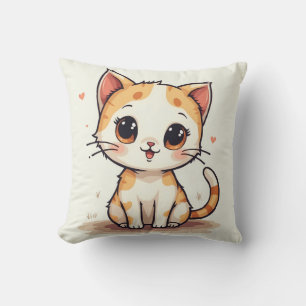 cute cat pillow