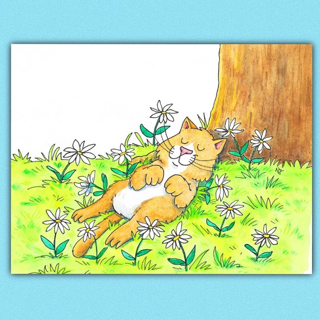 Cute Cat Postcard (Creator Uploaded)