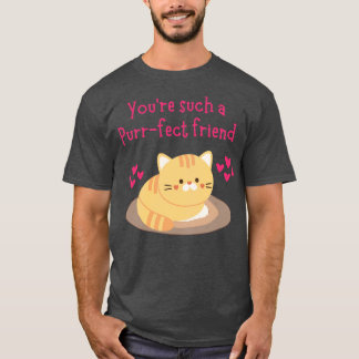 Cute Cat Pun Intended T-Shirt