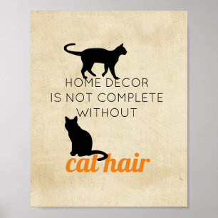 cute cat quote poster humour for cat lovers
