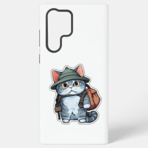 Cute Cat Samsung Galaxy S22 Ultra Case for Mum