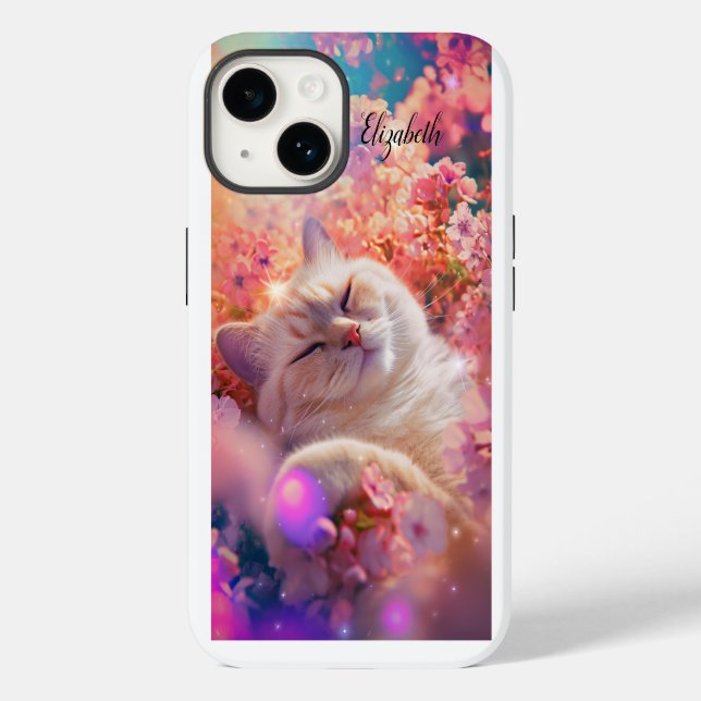 Cute cat sleeping  Case-Mate iPhone case (Back)
