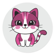cute cat sticker