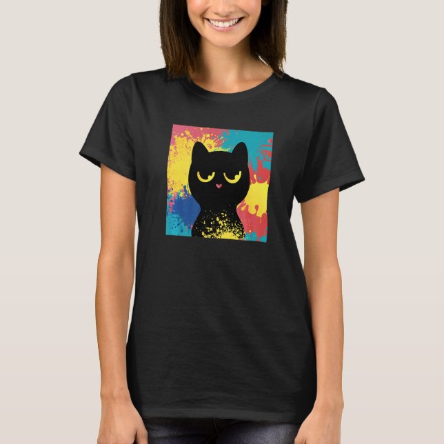 Cute Cat T-Shirt (Front)