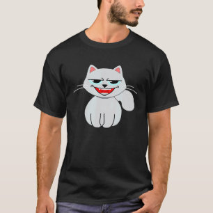 Cute Cat Teeth Smile Dentist Graduation Dental Hyg T-Shirt