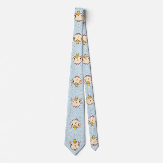 Cute Cat Tie (Front)