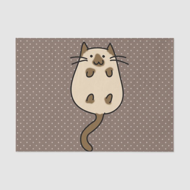 Cute Cat Tissue Paper (Front)