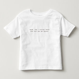 Cute Cat Toddler Shirt