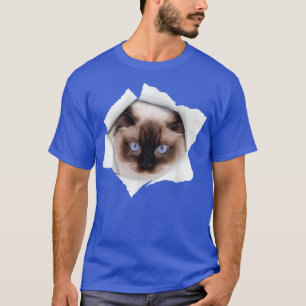 Cute Cat Torn Ragdoll Cat T-Shirt