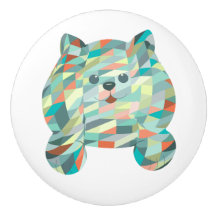 Cute cat triangular Impressionism