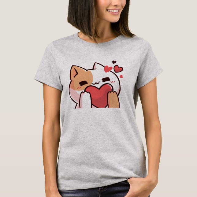Cute Cat Tshirt  (Front)
