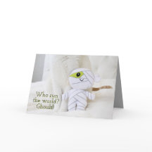 Cute Cat Who Run The World? Ghouls! Halloween