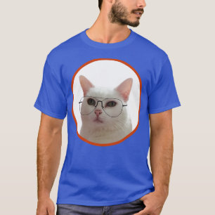 Cute Cat With Glasses 1 T-Shirt