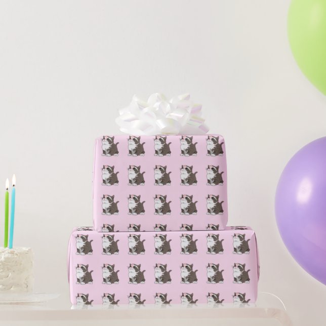 Cute Cat Wrapping Paper (Party Gifts)