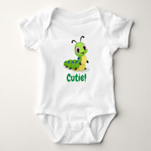Cute Caterpillar Baby Bodysuit