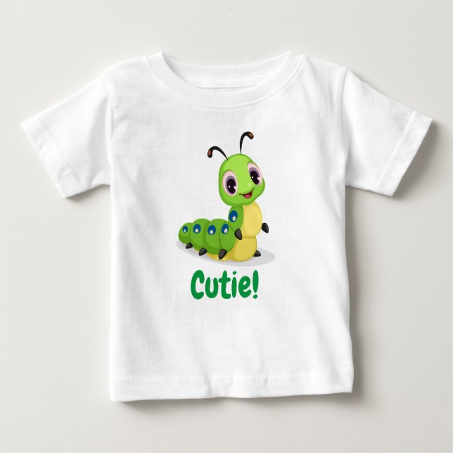 Cute Caterpillar Baby T-Shirt (Front)
