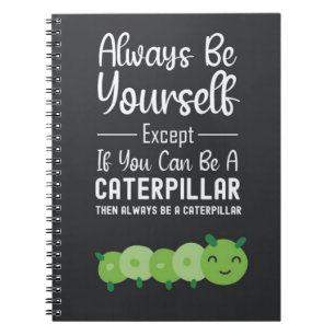 Cute Caterpillar Gifts Children Toddler Funny Notebook