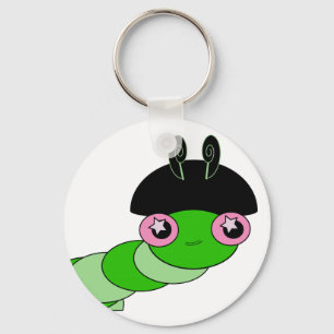 Cute Caterpillar Key Ring