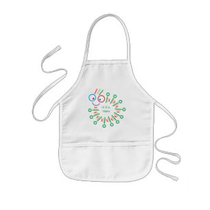 Cute Caterpillar Kids Apron