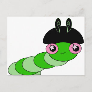 Cute Caterpillar Postcard