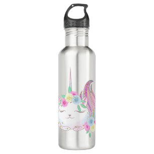 Cute Caticorn 710 Ml Water Bottle