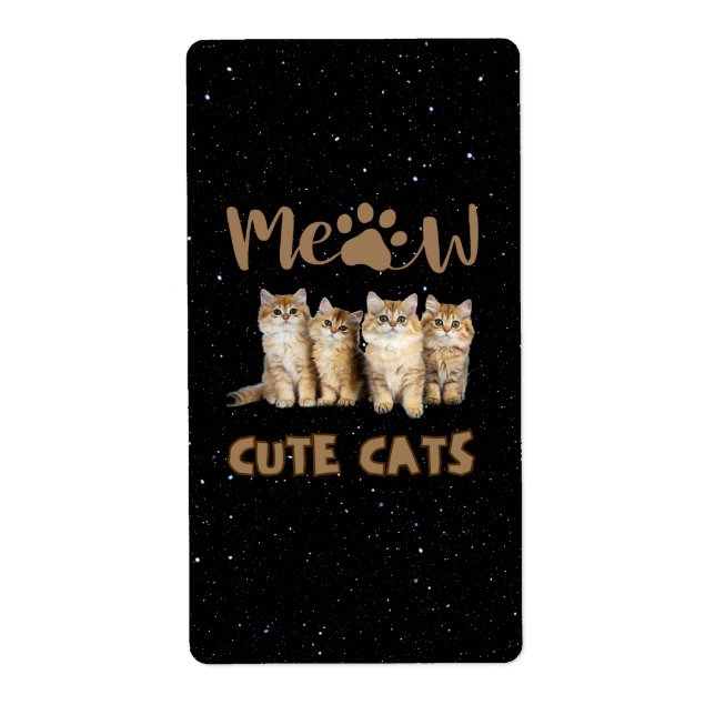 Cute Cats (Front)