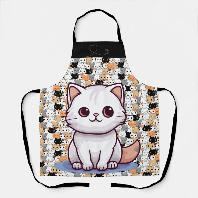 Cute Cats Apron (Front)