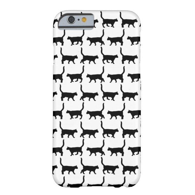 Cute Cats Black Cats iPhone 6 case S (Back)
