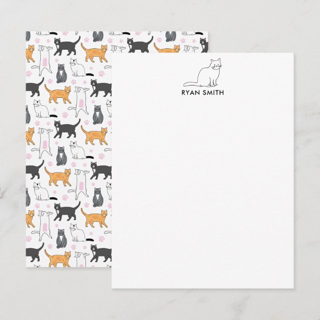 Cute Cats Card (Front/Back)
