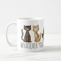 Cute Cats Cartoon Personalised