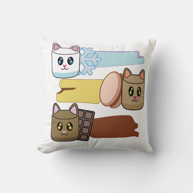 Cute cats cushion (Front)