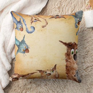 Cute cats cushion